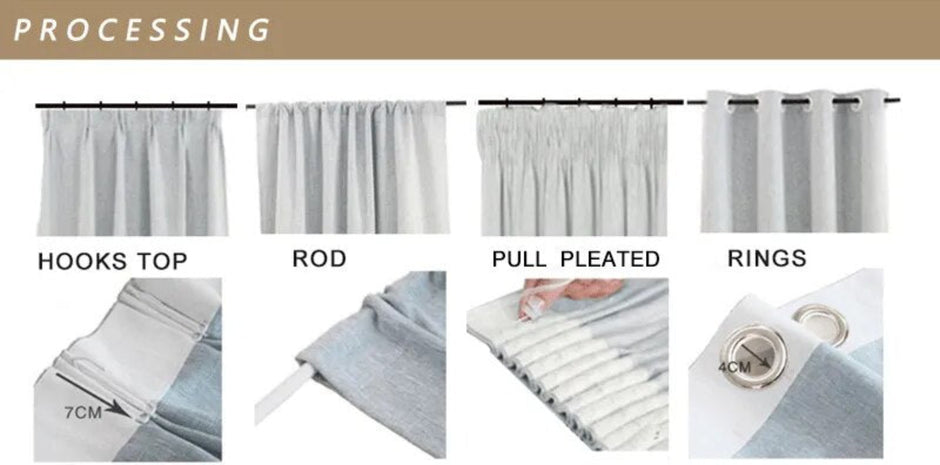 Fabric Embroidered Tulle Curtain Pattern / Ruchi