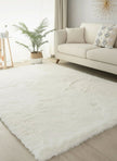 Palatial Pattern Non-Slip Polyester Area Rug / Ruchi