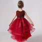 Sleeveless Kids Party Dress With Tulle Skirt / Ruchi 