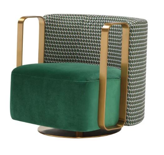 Post Modern 3 Pieces Fabric Upholstered Sofa Set / Ruchi