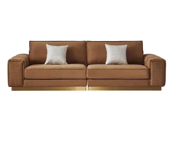 4 Piece Fabric Sectional Sofa Set / Ruchi