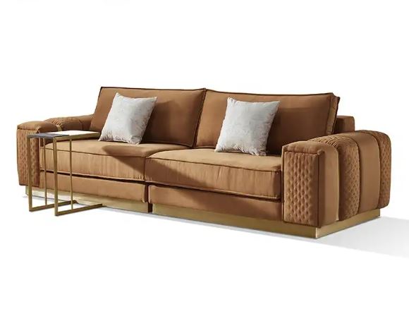 4 Piece Fabric Sectional Sofa Set / Ruchi