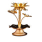Exquisite Lotus Pattern Golden Candle Holders / Ruchi