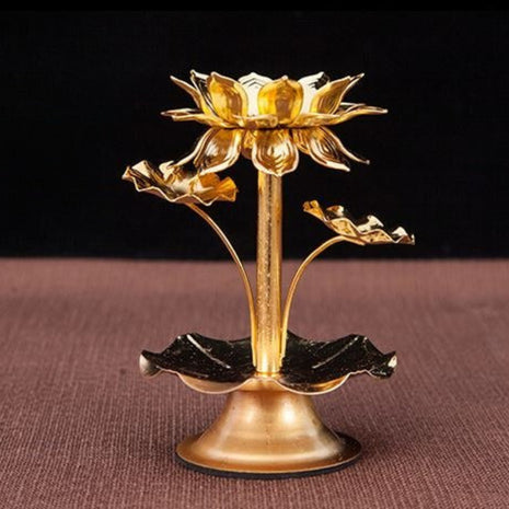 Lotus Design Vintage Metal Candle Holders / Ruchi