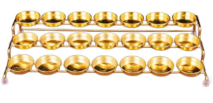 Lotus Design Vintage Metal Candle Holders / Ruchi