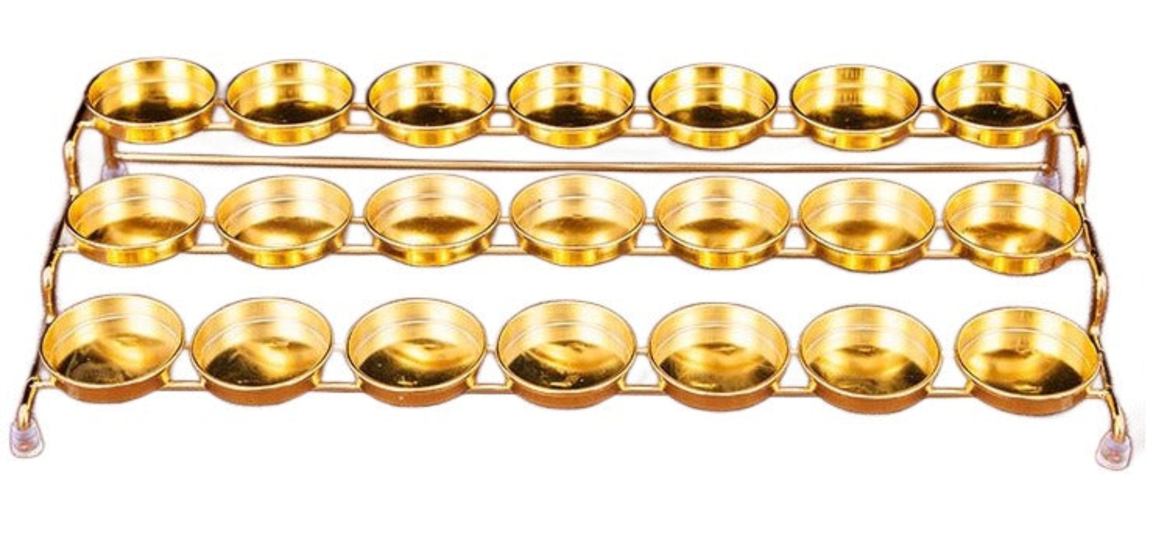 Lotus Design Vintage Metal Candle Holders / Ruchi