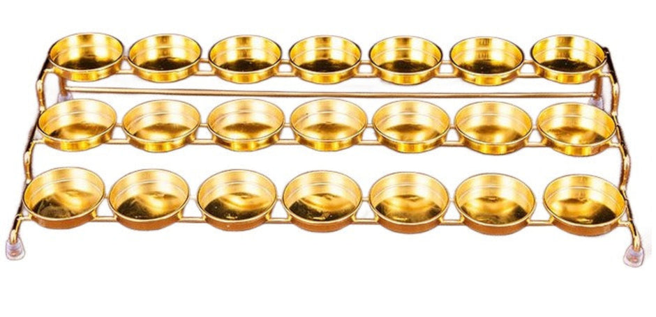 Lotus Design Vintage Metal Candle Holders / Ruchi