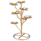 Exquisite Lotus Pattern Golden Candle Holders / Ruchi