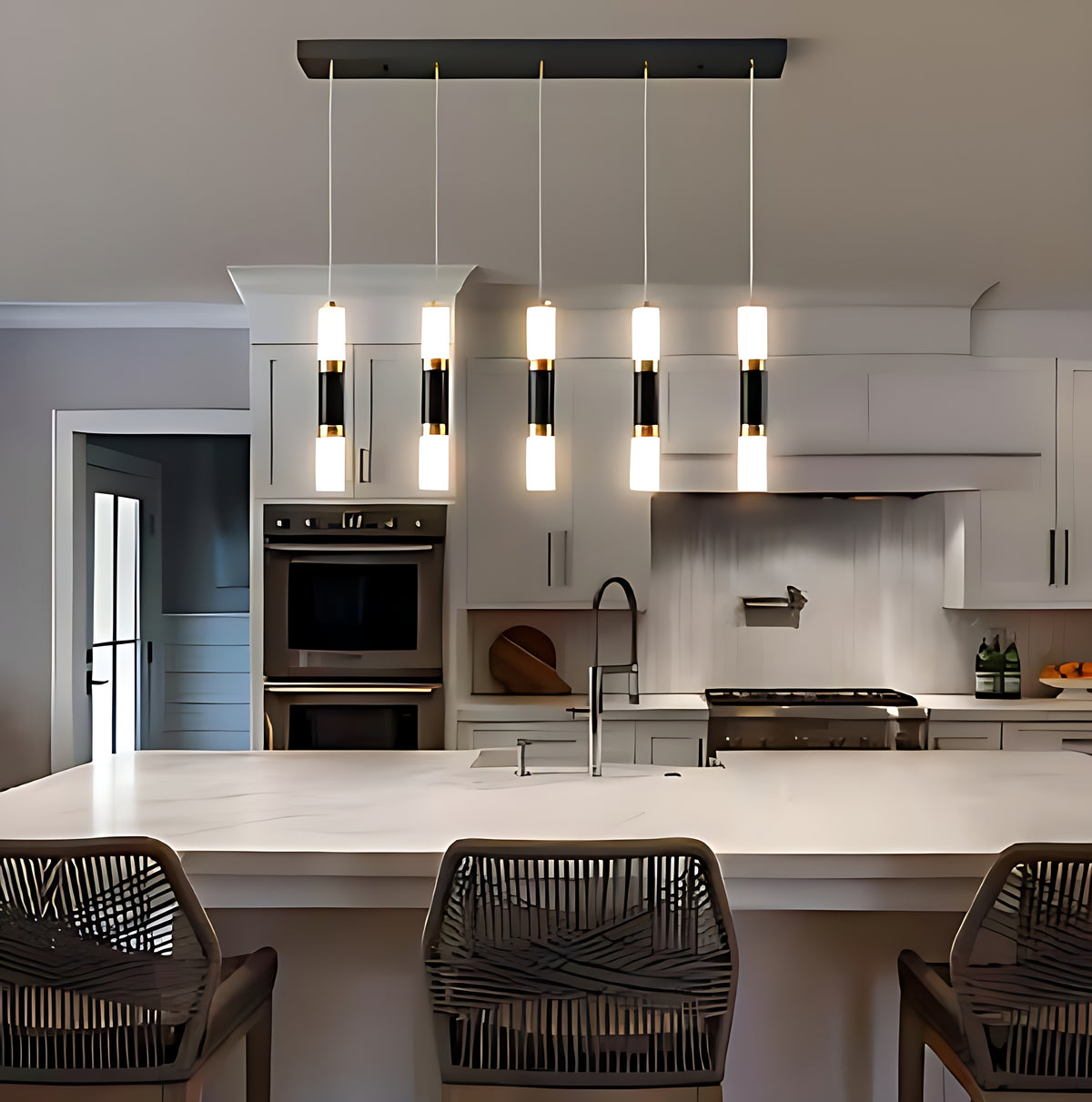 Modern Parallel Design LED Pendant Light / Ruchi