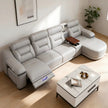 Comfy Electric Reclining Leather Sofa