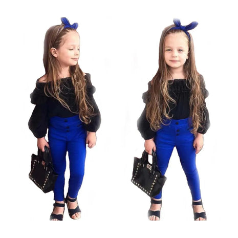Stylish Off Shoulder Girl Kids Dress / Ruchi
