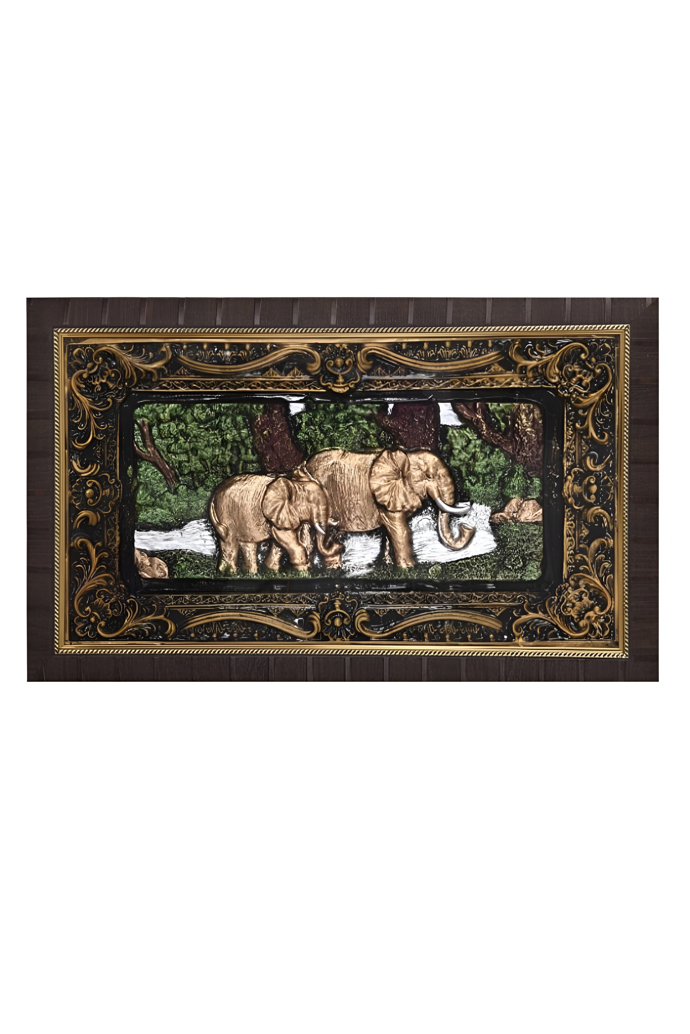 Wall Frame Jungle Design For Living Room / Ruchi