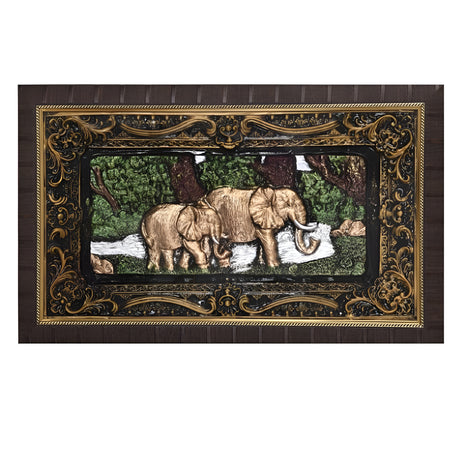 Wall Frame Jungle Design For Living Room / Ruchi