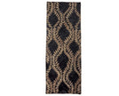 Gold Black Beaded Table Runner / Ruchi