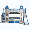 Wooden Castle Bunk Bed With Slide / Ruchi