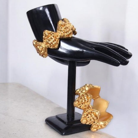 Gold Plated Indian Bangles Set / Ruchi