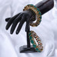 Gold Plated Diamond Accent Bangles / Ruchi