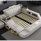Multifunctional Smart Leather Bed With Massager / Ruchi