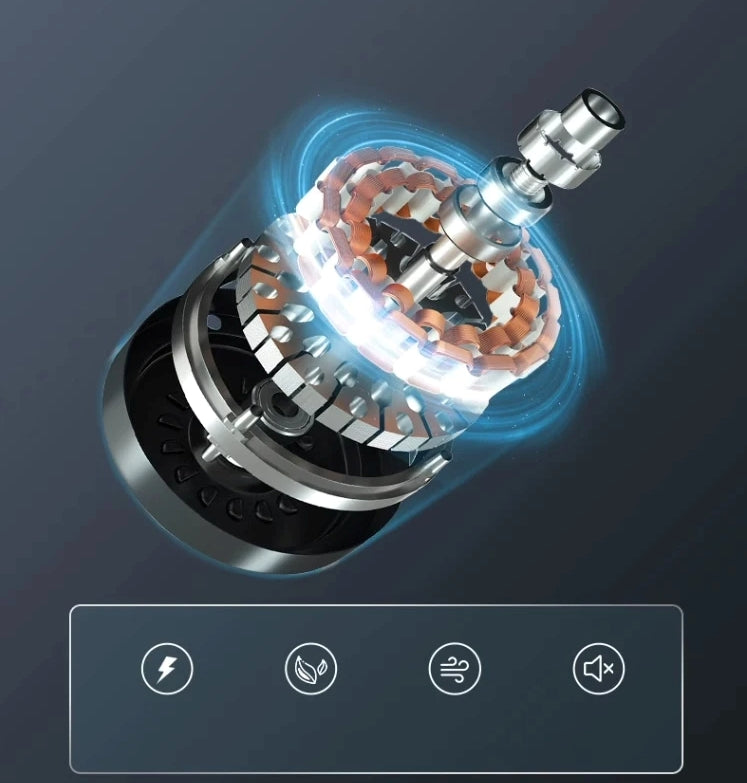 Modern Remote Control LED Ceiling Fan Light / Ruchi