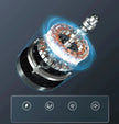 Modern Remote Control LED Ceiling Fan Light / Ruchi