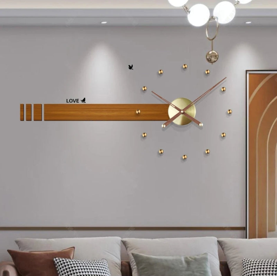 Long Bar Wall Clock / Ruchi
