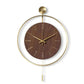 Modern Mounted Wall Clock For Living Room / Ruchi
