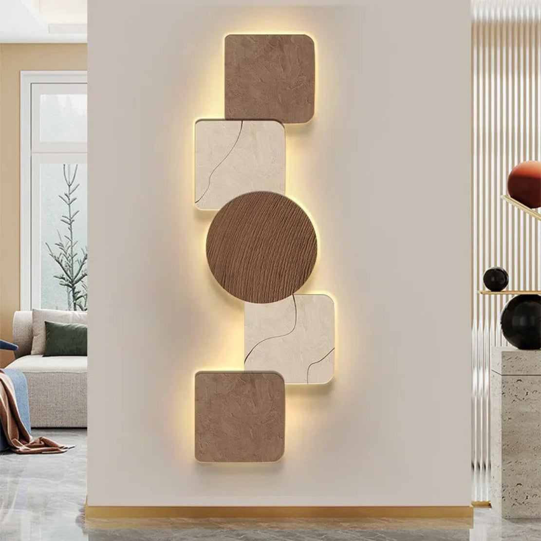 Modern LED Wall Lamp Painting For Corridor Decor – RuchiCollection