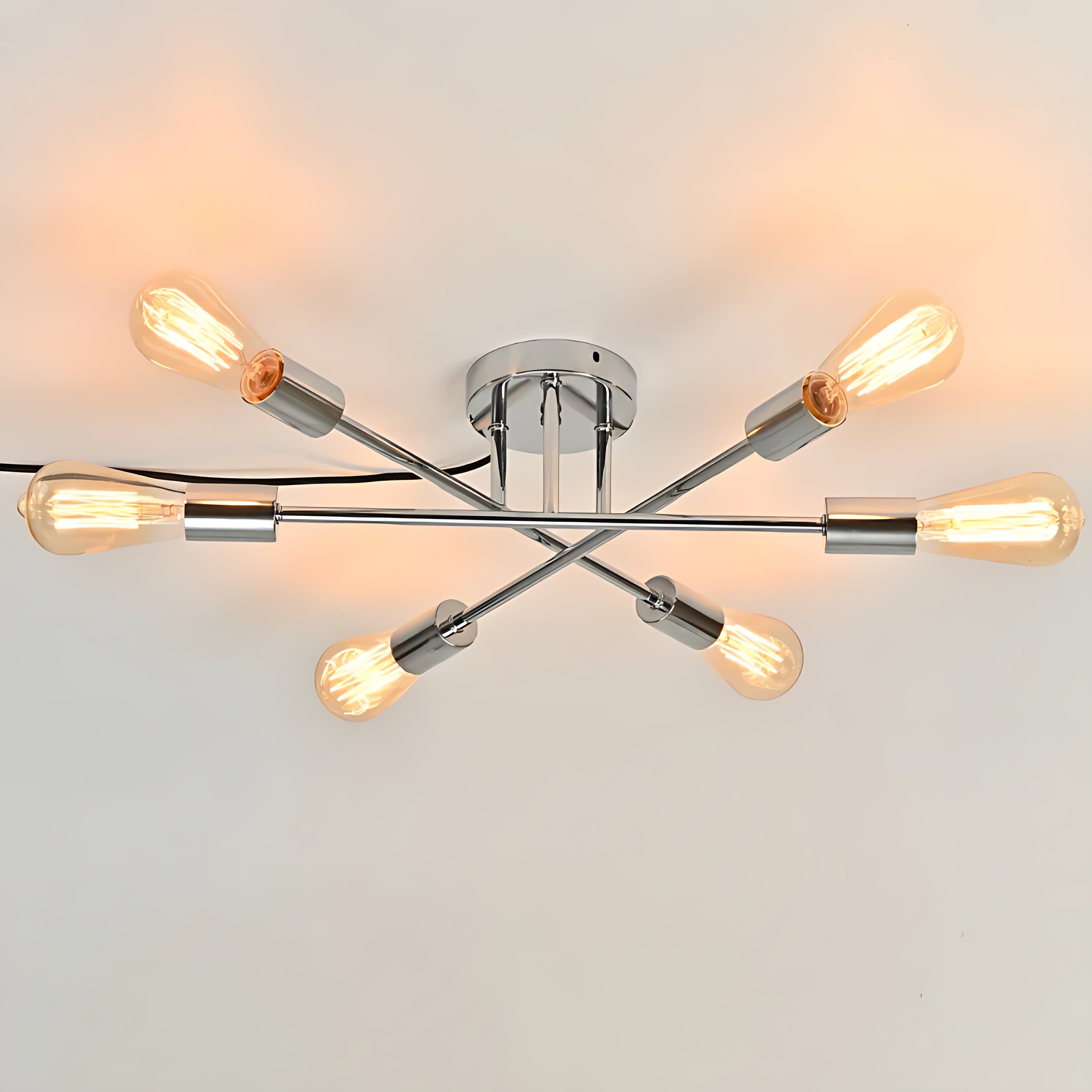 Modern Semi Flush Mount Ceiling LED Lights / Ruchi