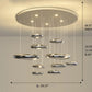 Round LED Chandelier For Dining Room