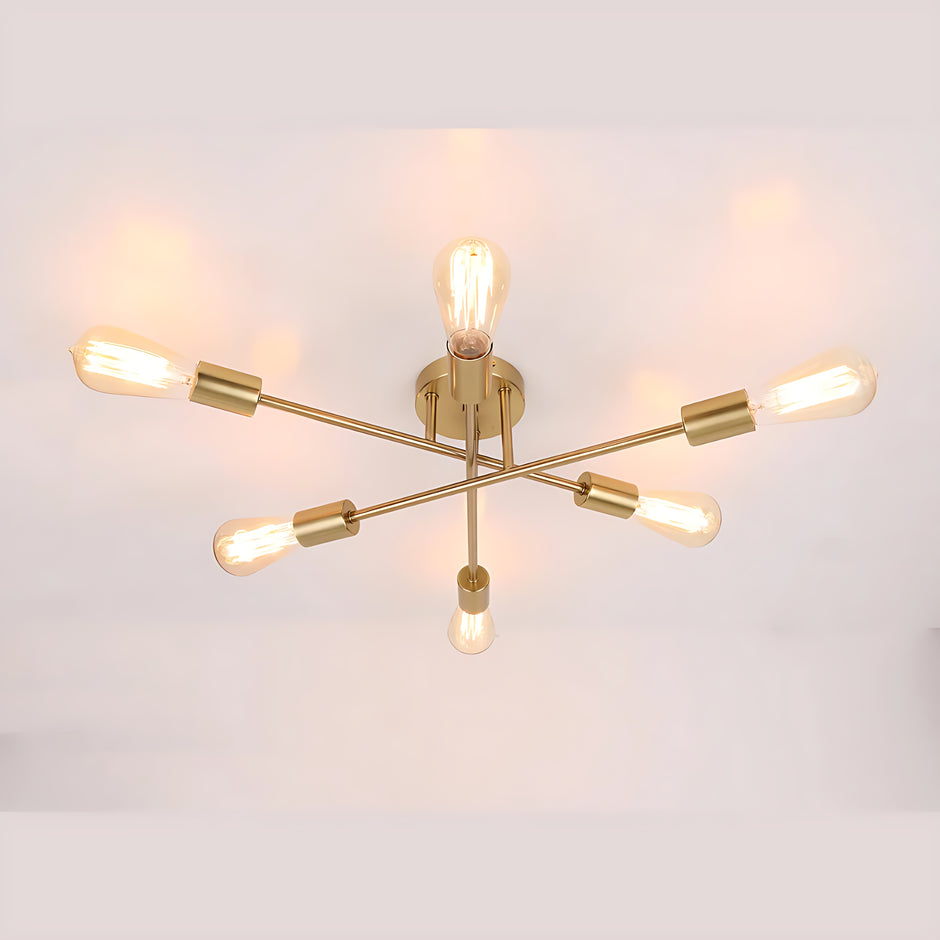 Modern Semi Flush Mount Ceiling LED Lights / Ruchi