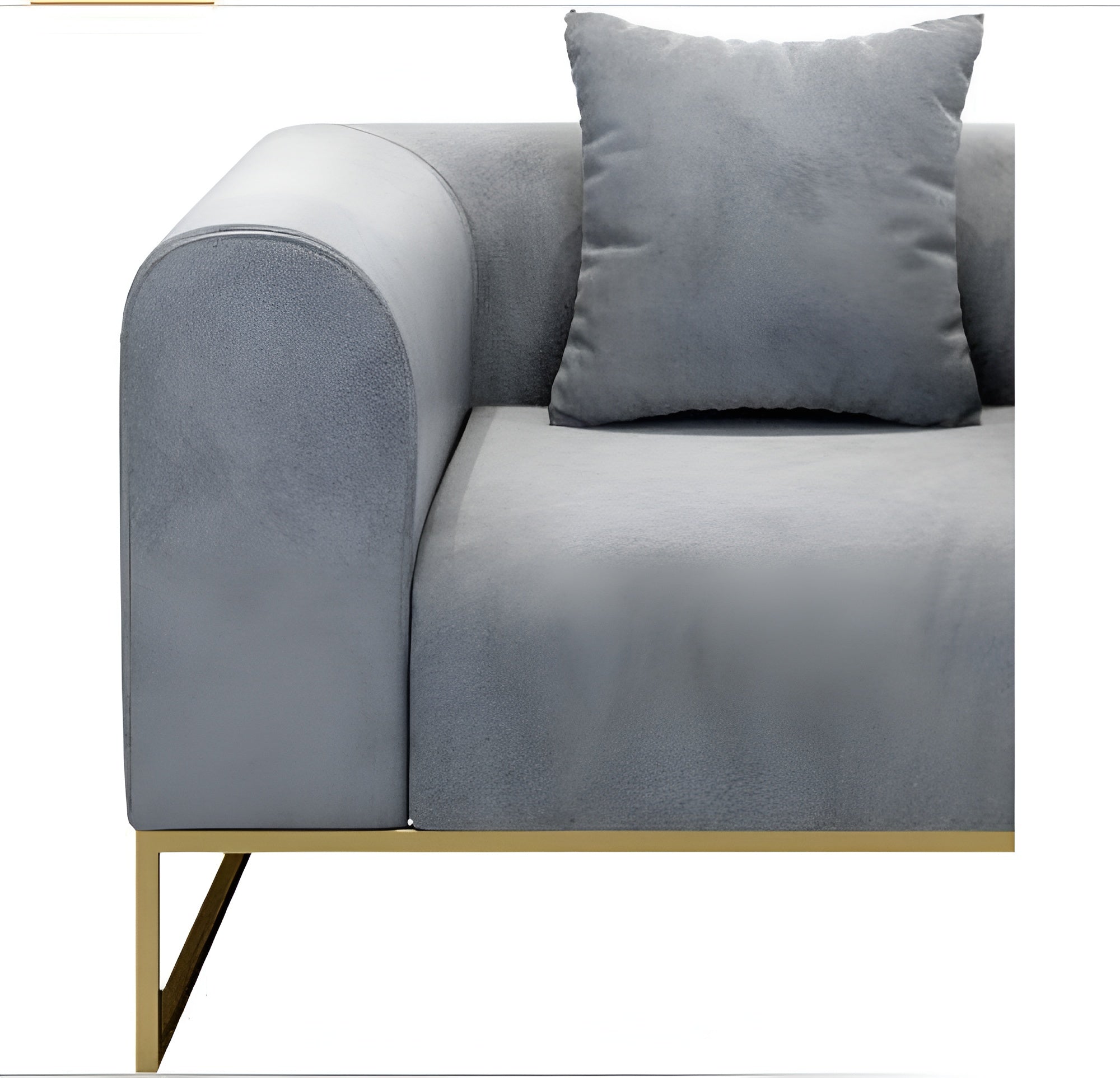 Modern Velvet Wooden Sofa Set / Ruchi