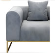 Modern Velvet Wooden Sofa Set / Ruchi