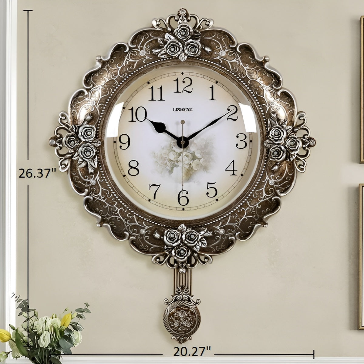 European Style Creative Wall Clock / Ruchi