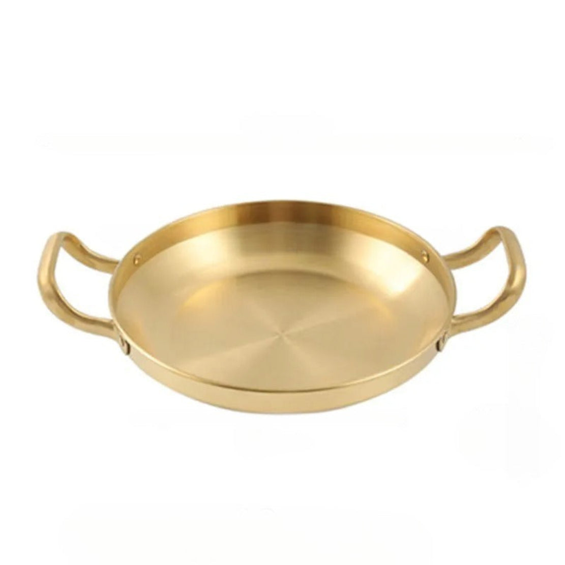 Non Stick Brass Cooking Pan With Handles / Ruchi