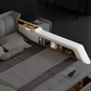 Multifunctional Smart Leather Bed With Massager / Ruchi