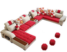 Modern Multifunctional Fabric Sectional Sofa / Ruchi