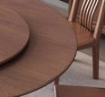 Round Wooden Dining Table Set With 6 Chairs