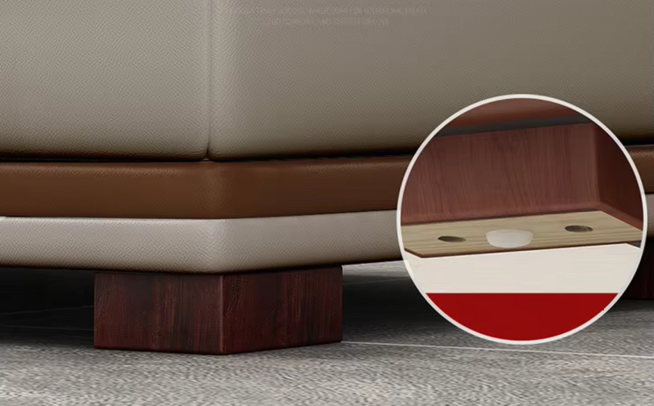 Multi-functional Sectional Leather Sofa / Ruchi