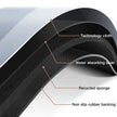Ultra-Absorbent Oval PVC Anti-Slip Bath Mat / Ruchi
