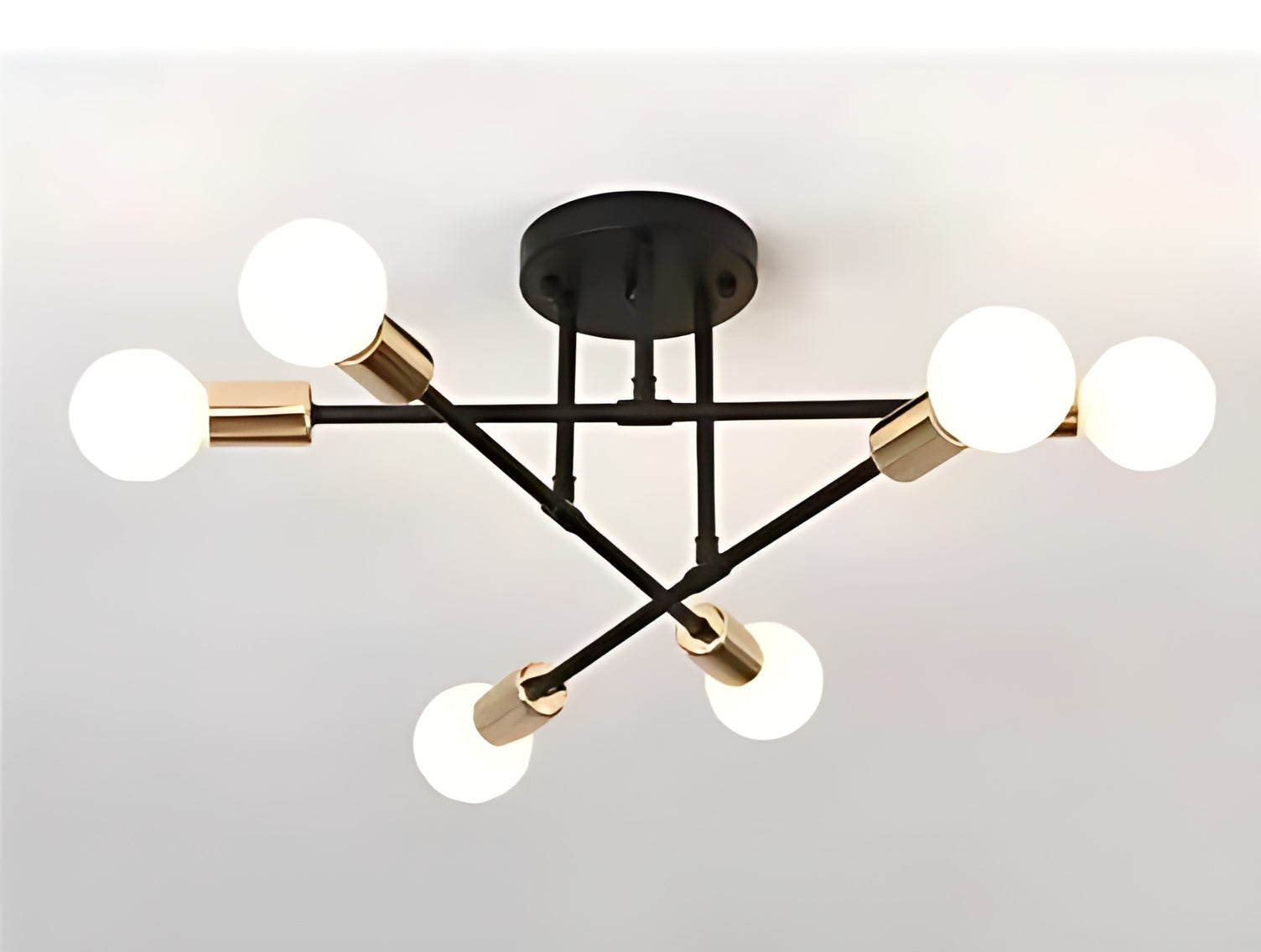 Modern Semi Flush Mount Ceiling LED Lights / Ruchi