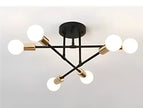 Modern Semi Flush Mount Ceiling LED Lights / Ruchi