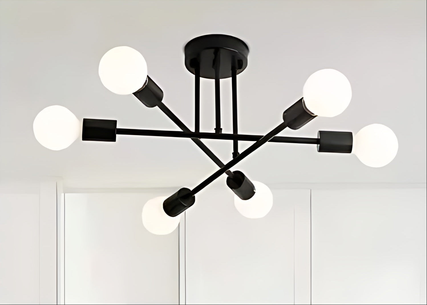 Modern Semi Flush Mount Ceiling LED Lights / Ruchi