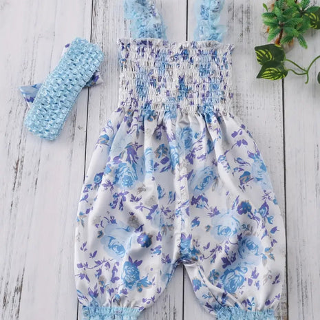 Chic Design Square Neck Sleeveless Cotton Outfit Set / Ruchi