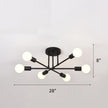 Modern Semi Flush Mount Ceiling Lights / Ruchi
