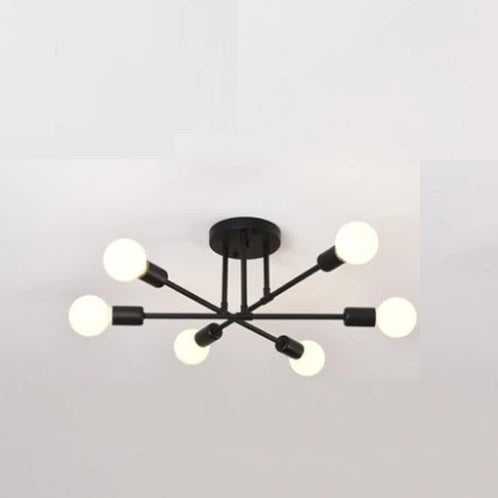 Modern Semi Flush Mount Ceiling LED Lights / Ruchi