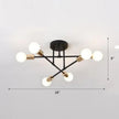 Modern Semi Flush Mount Ceiling Lights / Ruchi