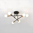 Modern Semi Flush Mount Ceiling LED Lights / Ruchi
