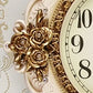 Luxury Floral Style Decoration Wall Clock / Ruchi