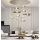 Modern Cobblestone LED Chandelier / Ruchi