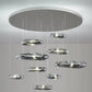 Modern Cobblestone LED Chandelier / Ruchi
